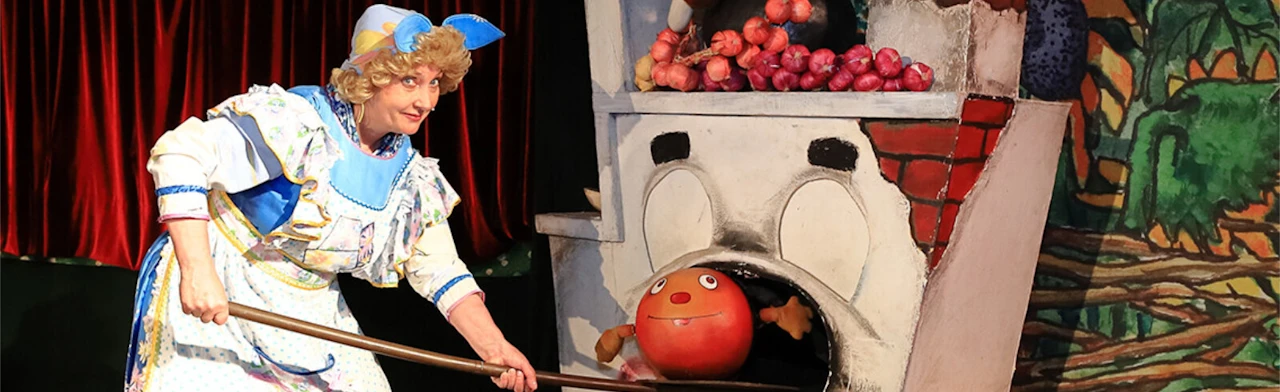 Постер Тётушка Луша и колобок Ванюша