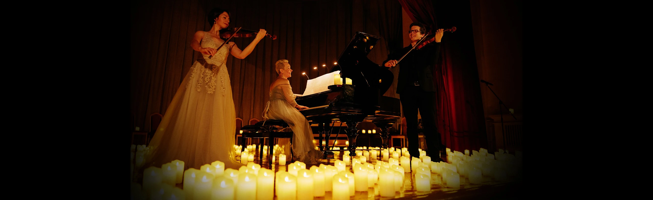 Постер Людовико Эйнауди. Неоклассика при свечах