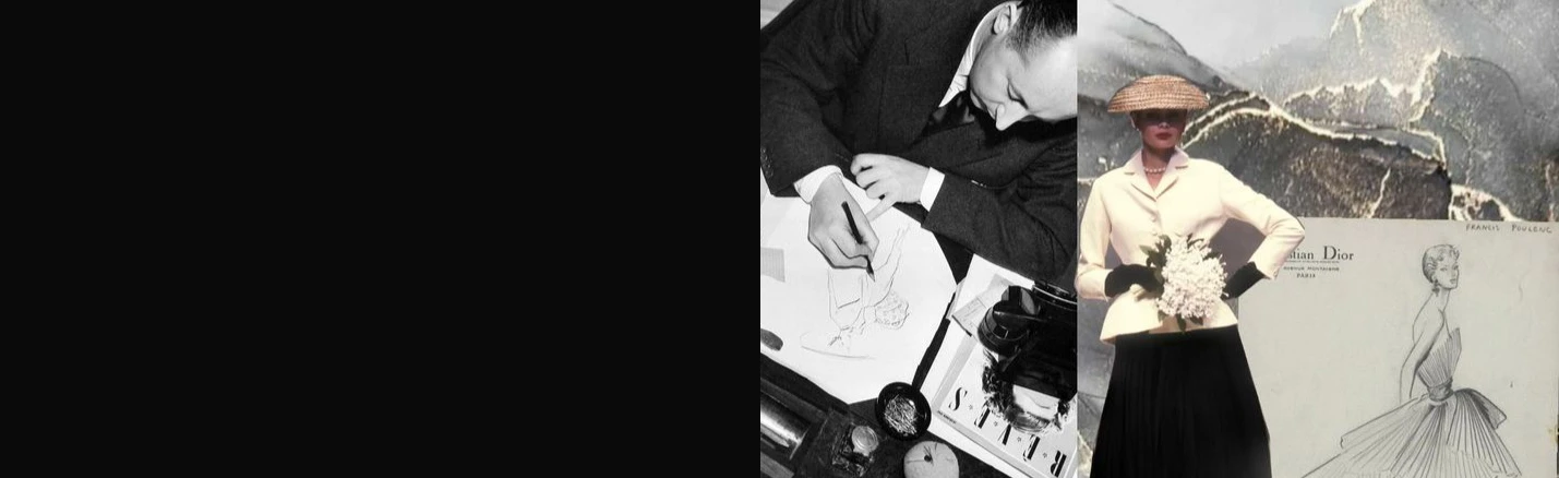 Постер Тайны и загадки великолепного дома Christian Dior. Лекция с игристым