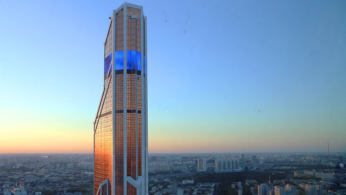 Постер Москва-Сити. Башня «Меркурий»