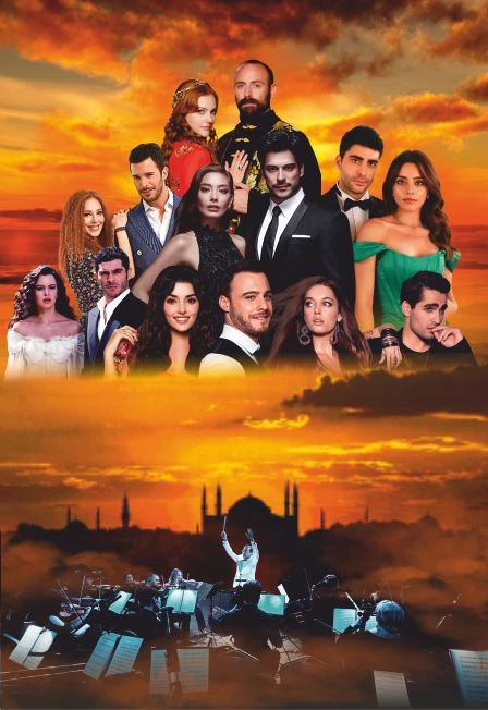 Постер Symphony of the Cinema. Турецкие сериалы в Москве