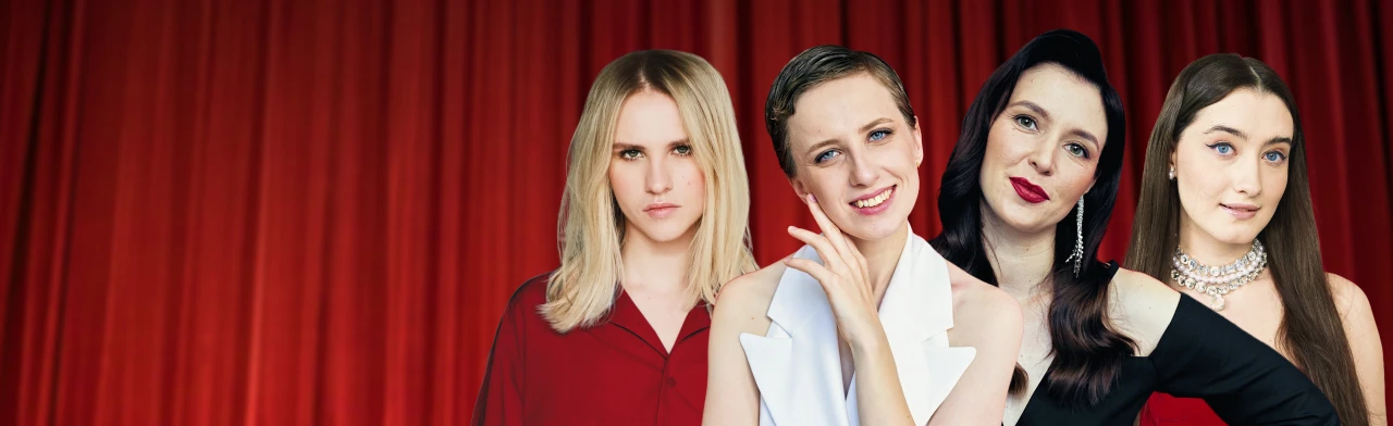 Постер Женский стендап в театре