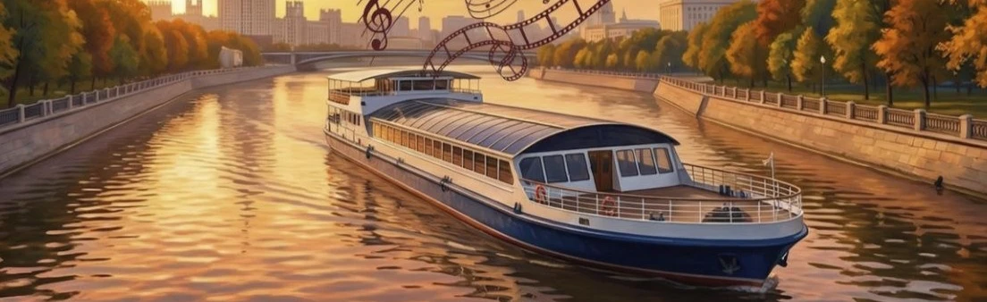 Постер Песни нашего кино на корабле в Москве