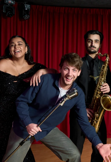 Постер Стендап и Музыка. Jazz, Blues, Funk и известные комики в Москве