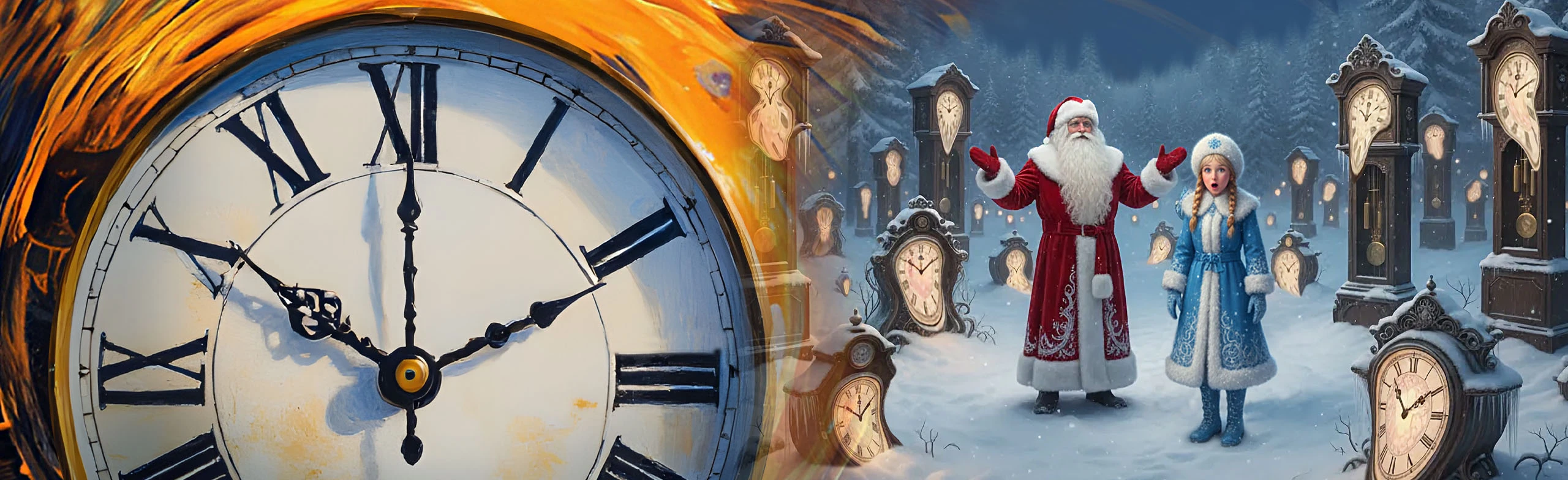 Постер Волшебные часы