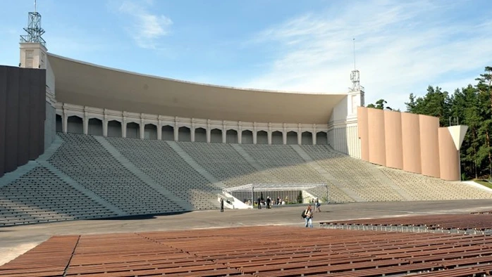 Постер Mezaparka Liela estrade