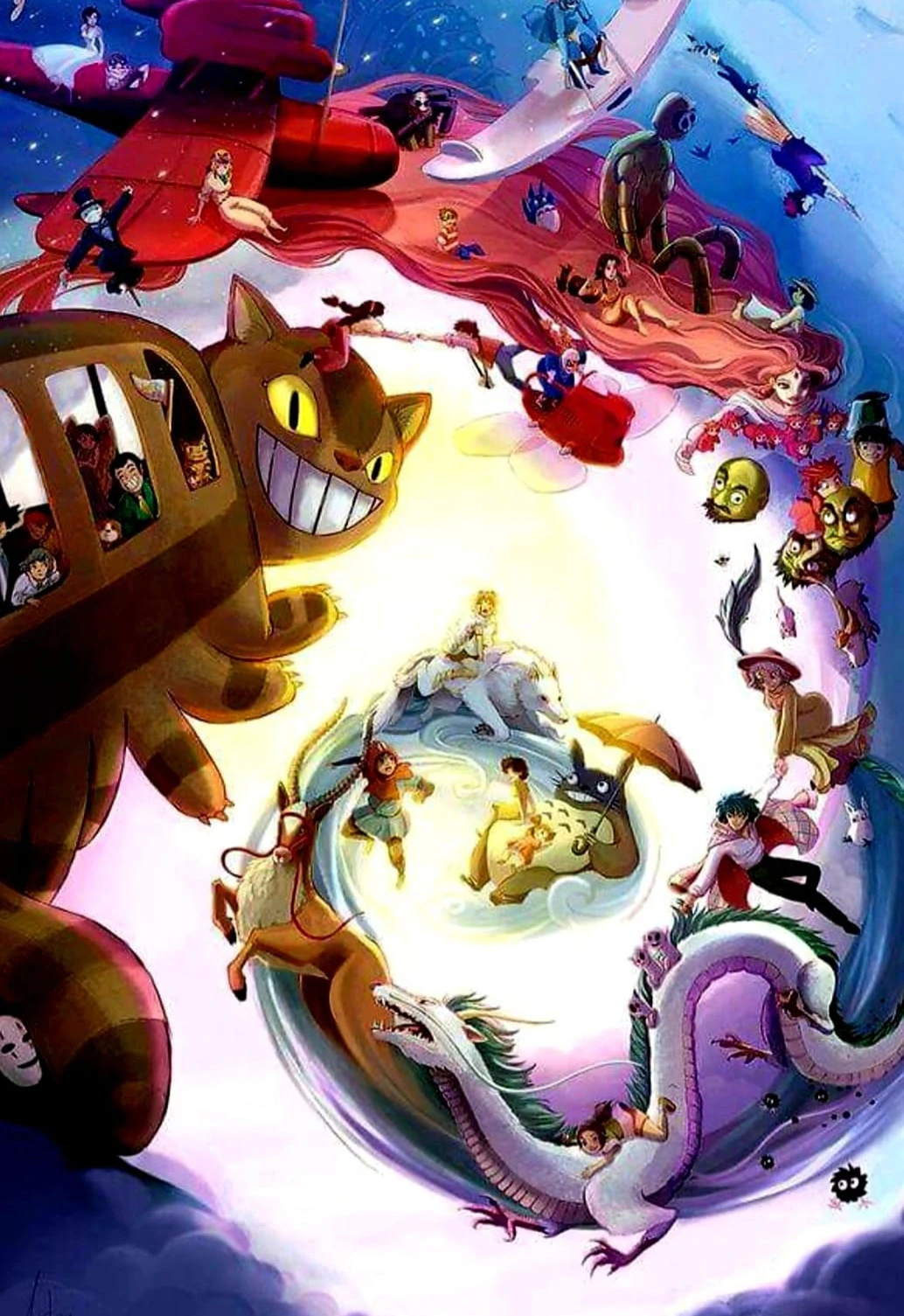 Постер Волшебные миры Хаяо Миядзаки в Москве