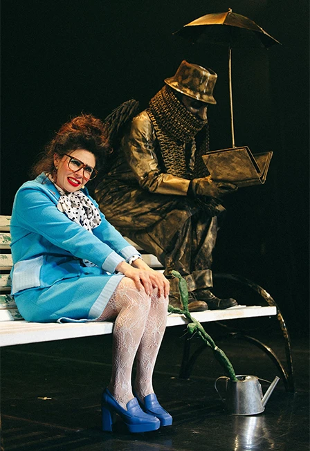 Постер Фонарь. Скамейка. Урна в Москве