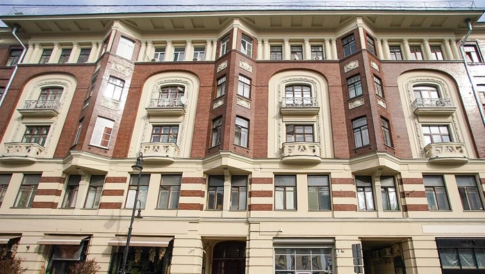 Постер Здание старинного банка