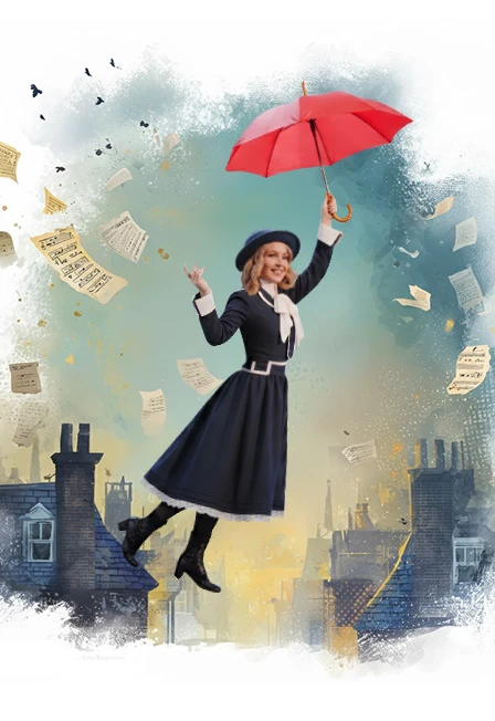 Постер Та самая Мэри Поппинс в Москве