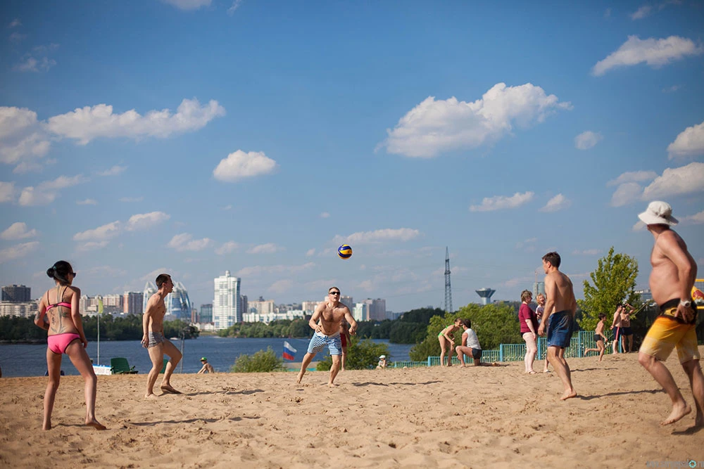 Постер Рублёвский пляж