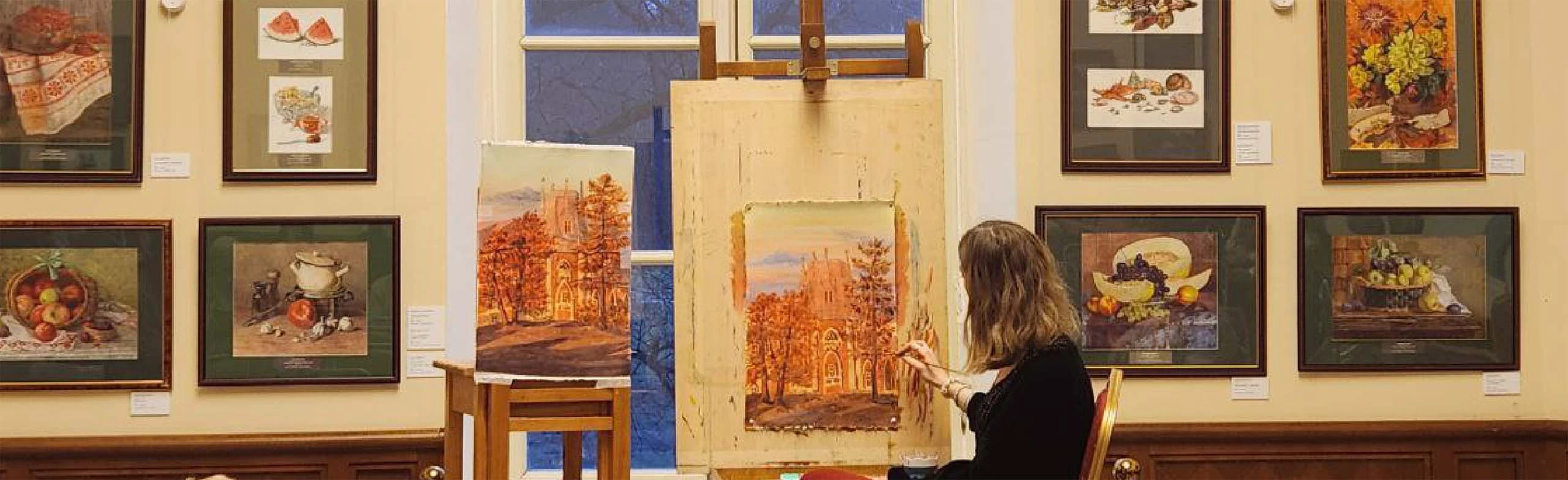 Постер Пробный урок по акварельной живописи в Москве