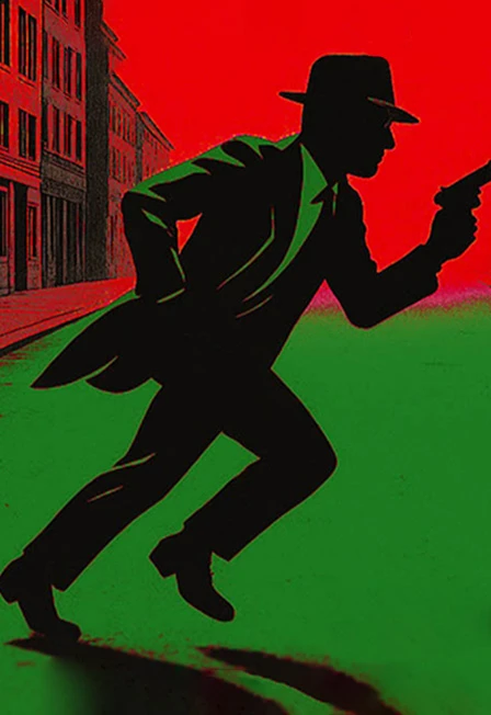 Постер Тень в большом городе в Москве