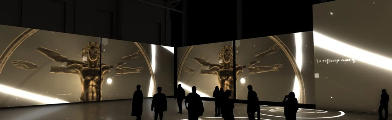 Постер Мультимедийные выставки «Леонардо да Винчи. Тайна гения», «Космос. Любовь», «Я – Айвазовский» в Москве