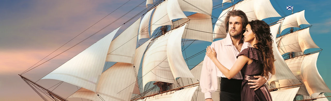 Постер Рок-опера «Юнона и Авось». Театр Алексея Рыбникова