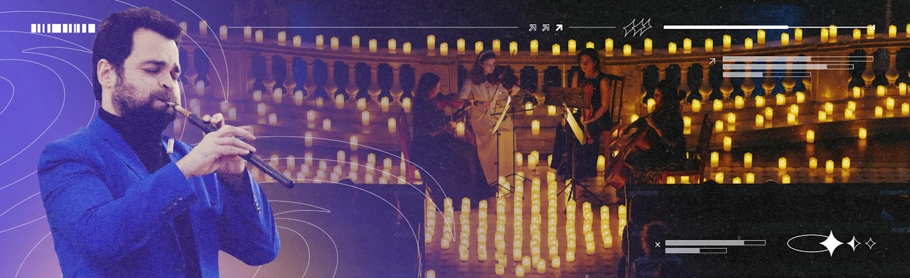 Постер Дудук в сиянии свечей в Москве