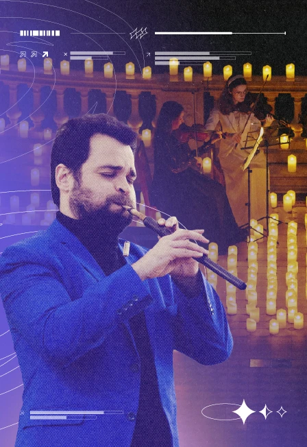 Постер Дудук в сиянии свечей в Москве