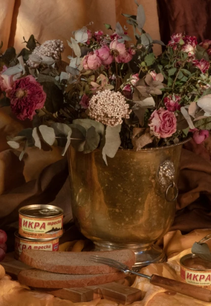 Постер Икра трески в Москве