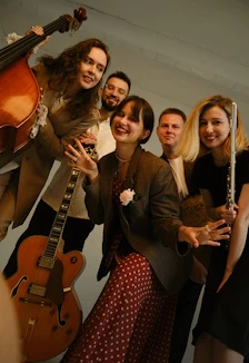 Постер Квинтет Виктории Кривозубовой «На пару слов» в Москве