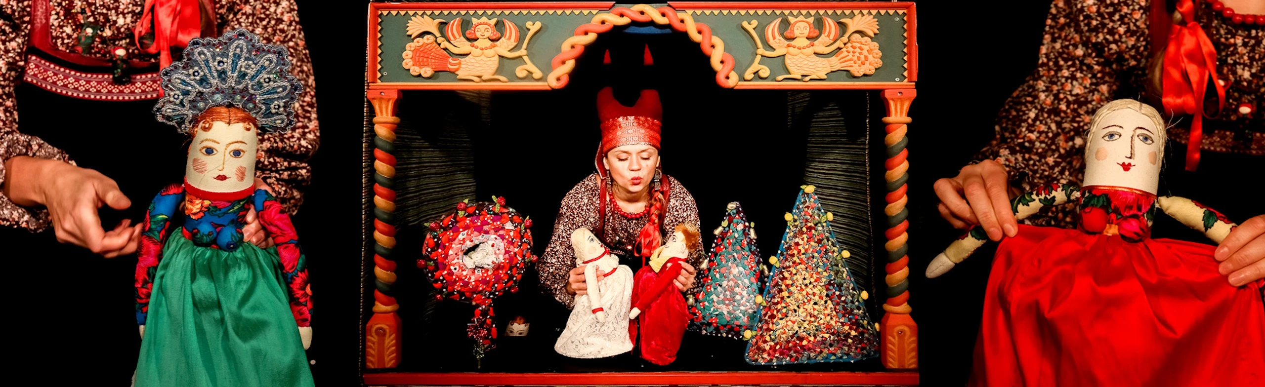 Постер Народные гулянья в Образцовпарке в Москве