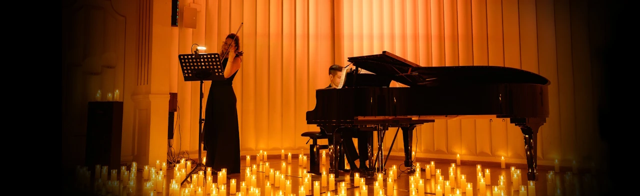 Постер Людовико Эйнауди: Неоклассика при свечах в Москве