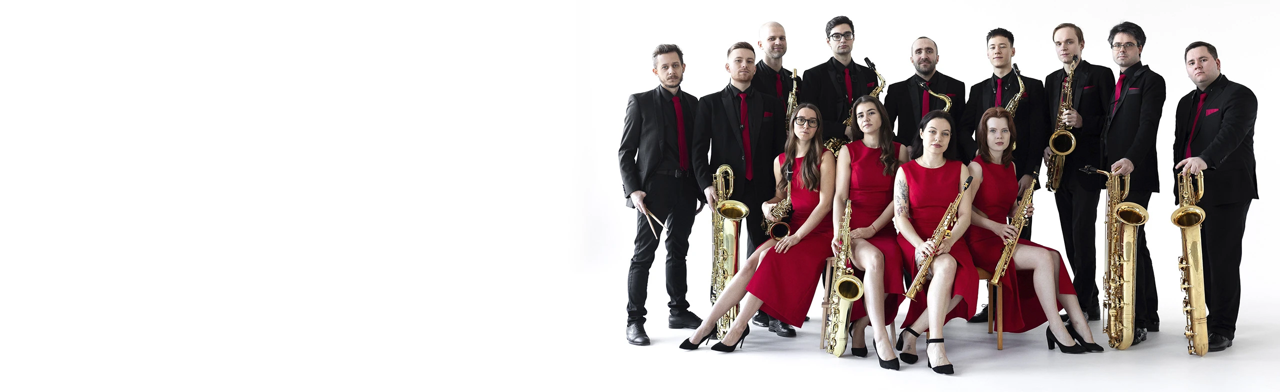 Постер Мировые шедевры на 12 саксофонах. Большой ансамбль саксофонов NOVO-12