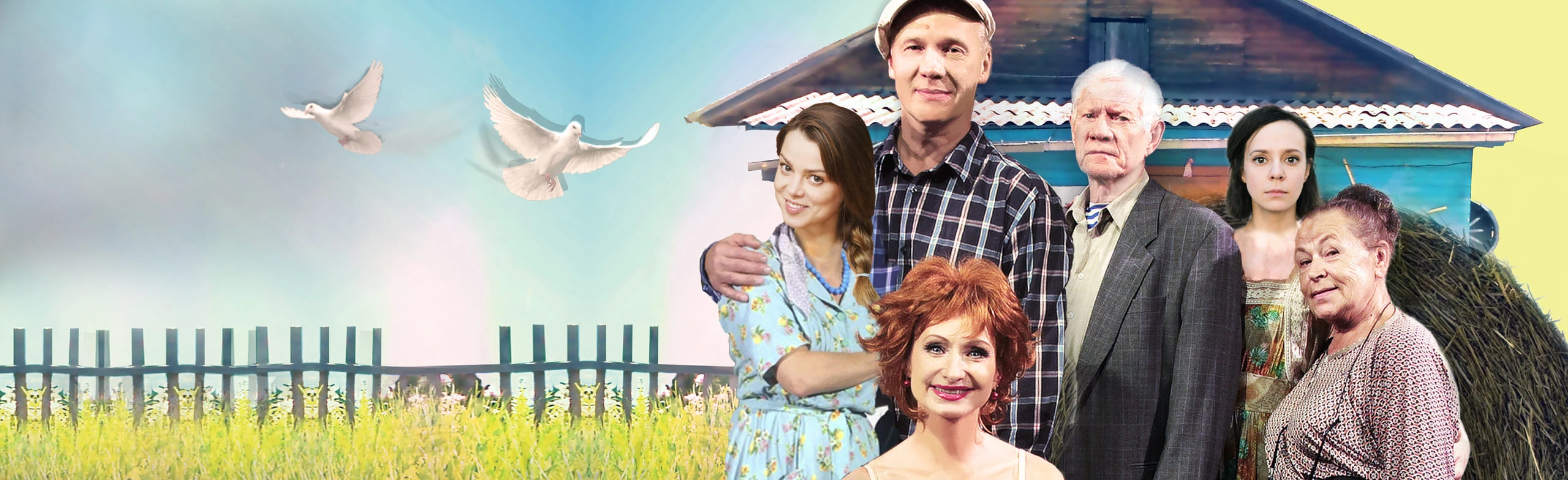 Постер Любовь и голуби