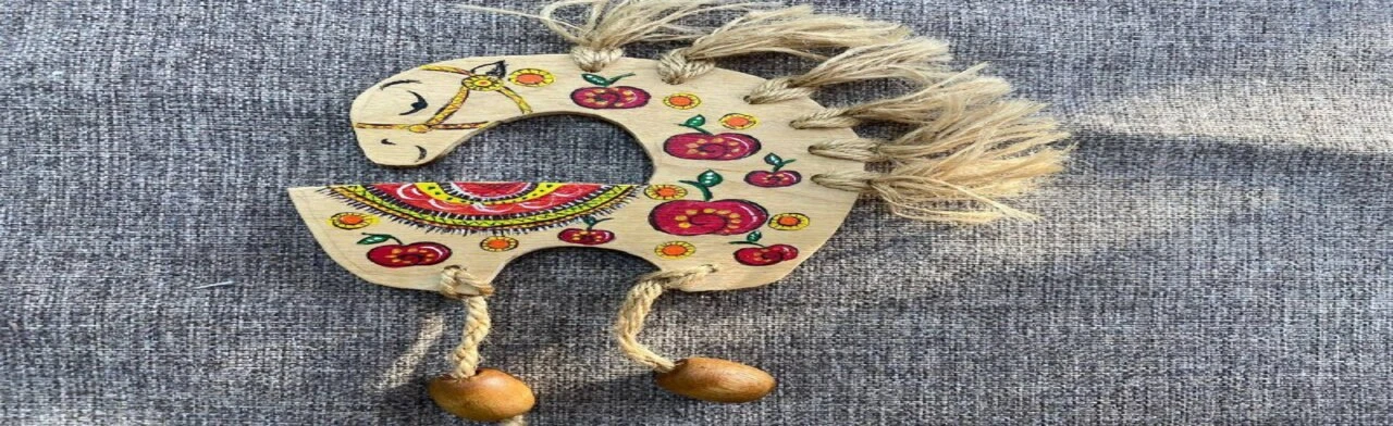 Постер Конь деревянный. Мастер-класс