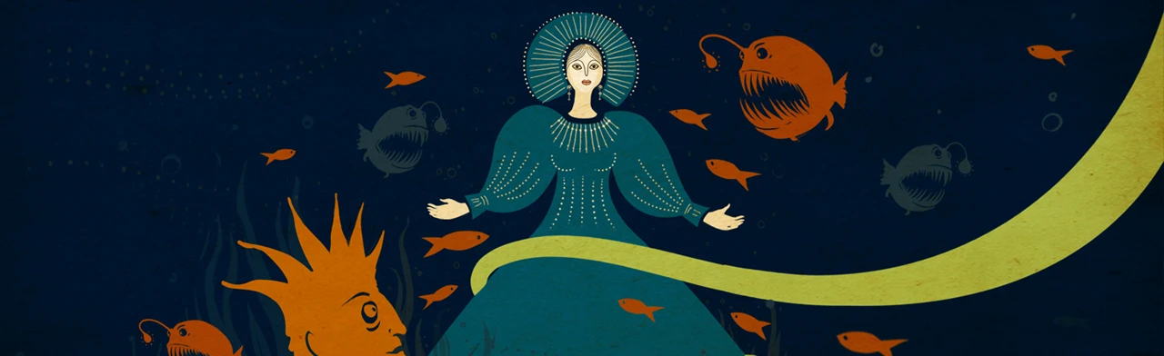 Постер Морской Царь и Елена Премудрая в Омске