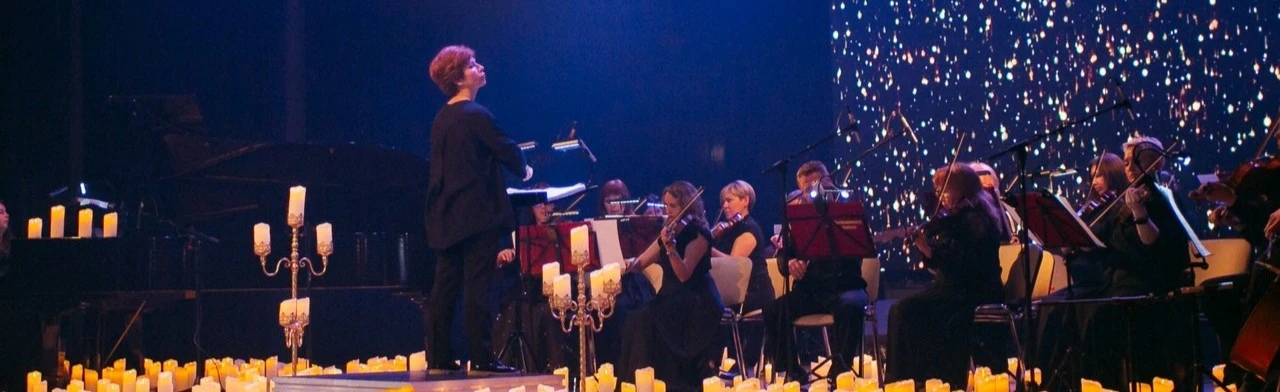 Постер Музыка киношедевров в сиянии тысячи свечей в Оренбурге