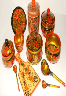 Постер Золотая хохлома. Творческая мастерская в Оренбурге