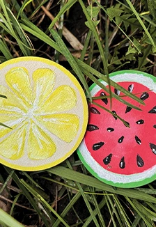 Постер Фрукты-наша энергия. Музейное занятие в выставочном пространстве в Оренбурге