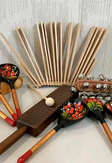 Постер Народная капель: Мастер-класс по игре на шумовых фольклорных инструментах в Оренбурге