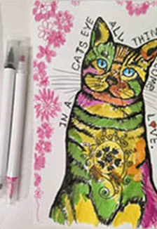 Постер Скетчинг. Мартовские коты. Музейное занятие в Оренбурге