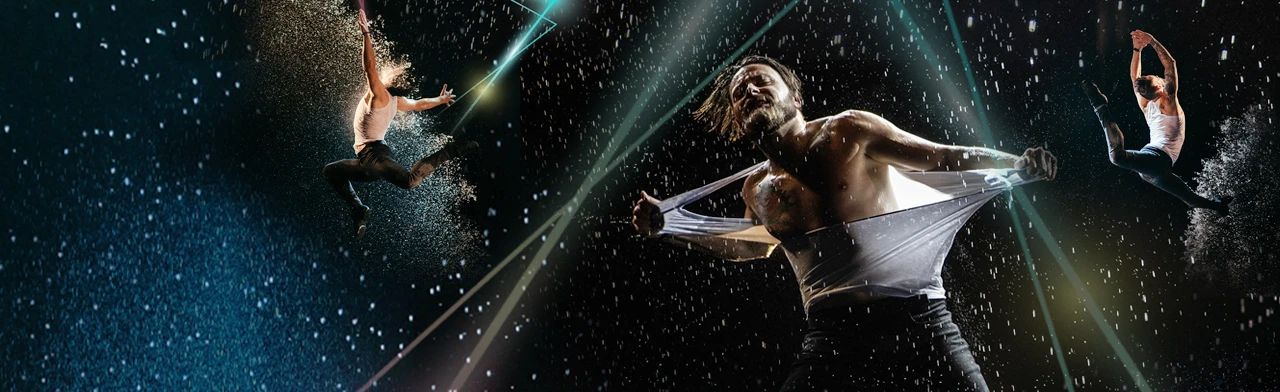 Постер Шоу под дождем