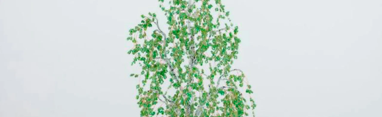 Постер Русская береза. Мастер-класс по бисероплетению в Оренбурге