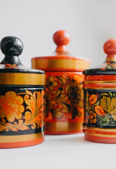 Постер Хоровод узоров: искусство деревянной росписи. Мастер-класс в Оренбурге