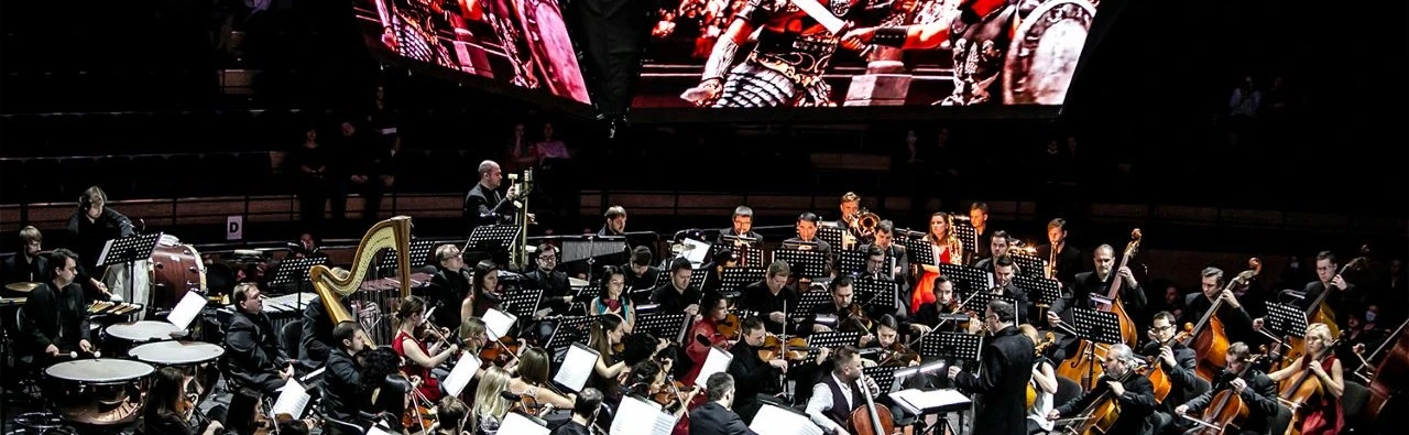 Постер Праздничное шоу саундтреков Россия VS Hollywood с АСО-оркестром