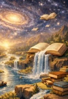 Постер Книги - реки, наполняющие вселенную мудростью в Орске
