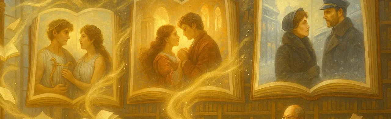 Постер Истории любви через века. Литературная программа