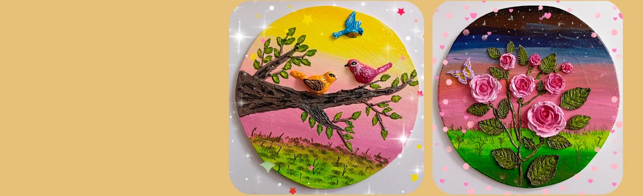 Постер Рельеф красок. Мастер-класс