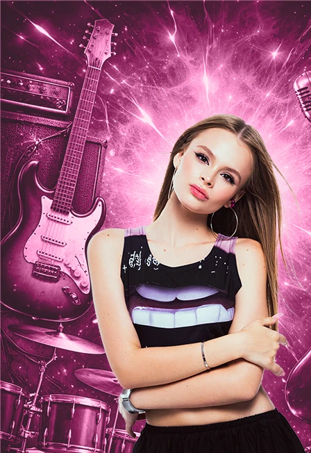 Постер Милана Стар в Рязани