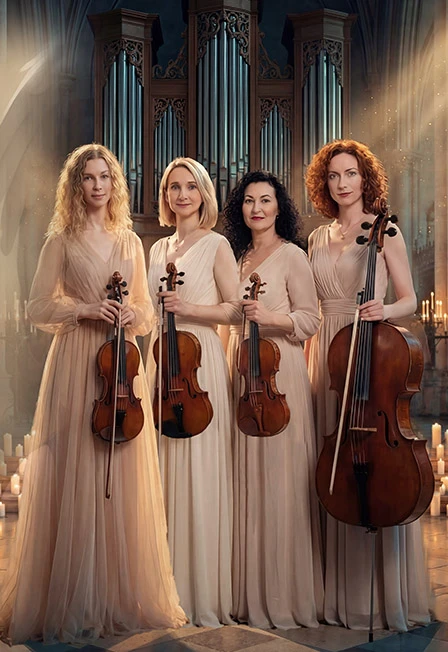 Постер Концерт 1000 вечей: Музыка сквозь столетия от Барокко до Голливуда - 3 скрипки и альт в Южно-Сахалинске