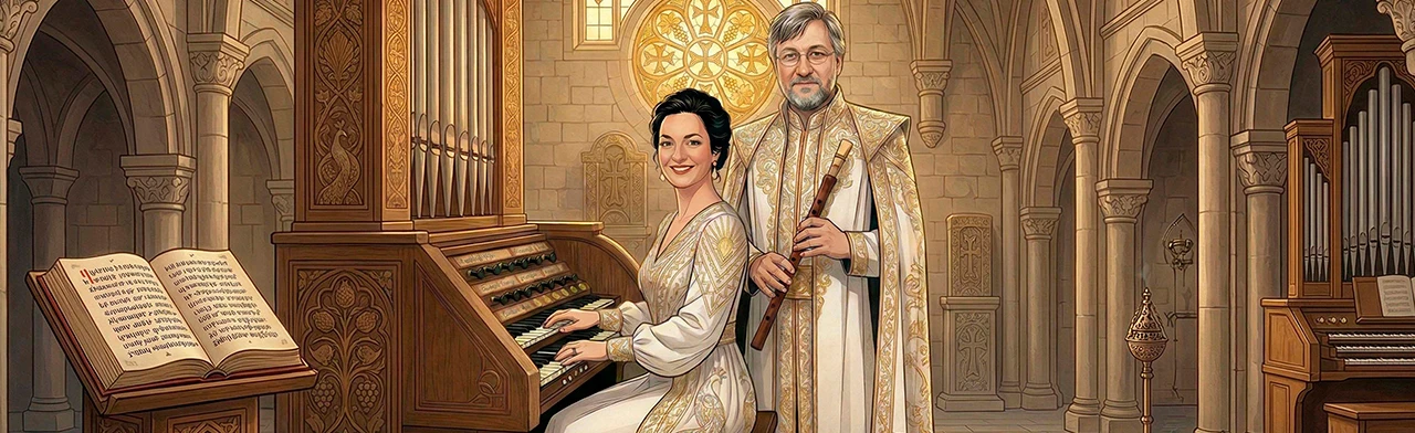 Постер Голос древности: орган и дудук - Торжественное открытие IV Летнего органного фестиваля на Сахалине в Южно-Сахалинске