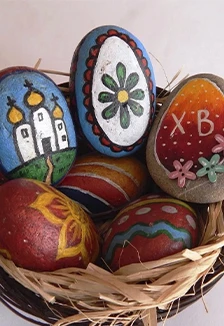 Постер Пасхальное яйцо – мастерская чудес. Мастер-класс в Саранске