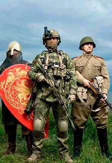 Постер Защищая Родину, они были вместе... в Саранске