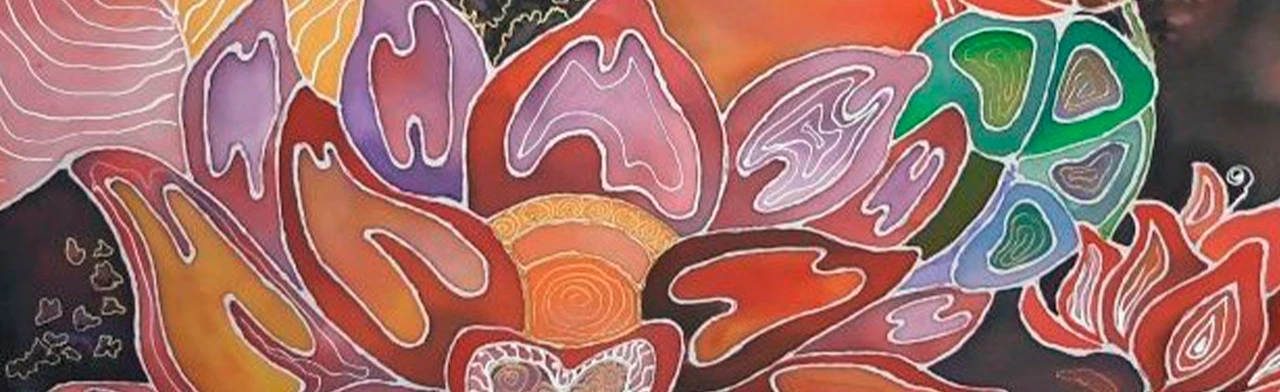 Постер Мастер-класс ручной росписи по ткани с Натальей Морозовой в Саранске