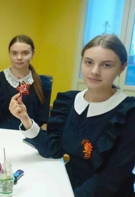 Постер Георгиевская ленточка – символ победы. Мастер-класс в Саранске