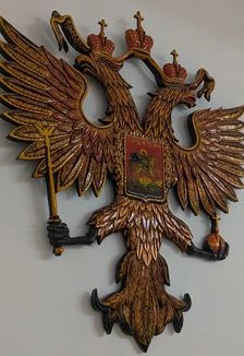 Постер Символы России: история Государственного герба в Саранске