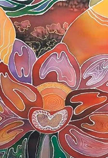 Постер Мастер-класс ручной росписи по ткани с Натальей Морозовой в Саранске